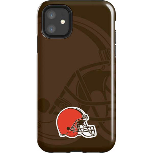 NFL Cleveland Browns Double Vision iPhone 11 Impact Case