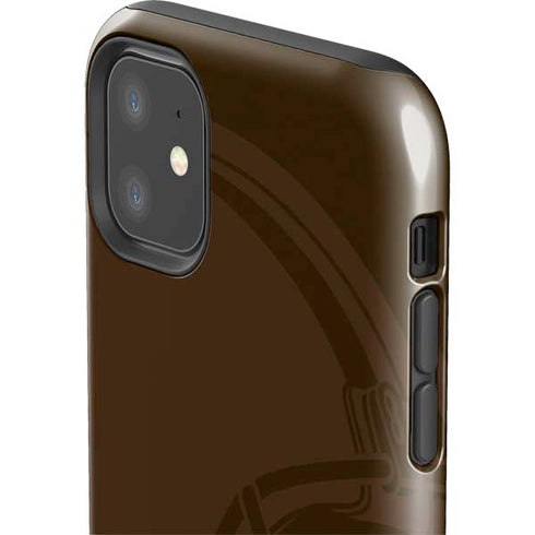 NFL Cleveland Browns Double Vision iPhone 11 Impact Case