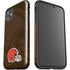 NFL Cleveland Browns Double Vision iPhone 11 Impact Case