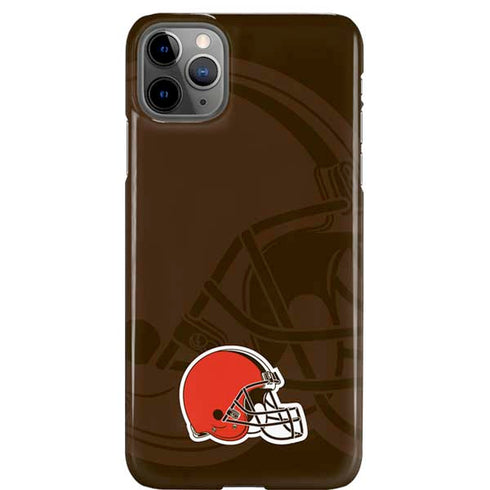 NFL Cleveland Browns Double Vision iPhone 11 Pro Max Lite Case