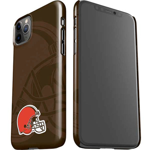 NFL Cleveland Browns Double Vision iPhone 11 Pro Max Lite Case
