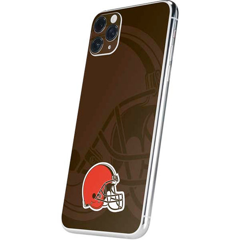 NFL Cleveland Browns Double Vision iPhone 11 Pro Max Skin
