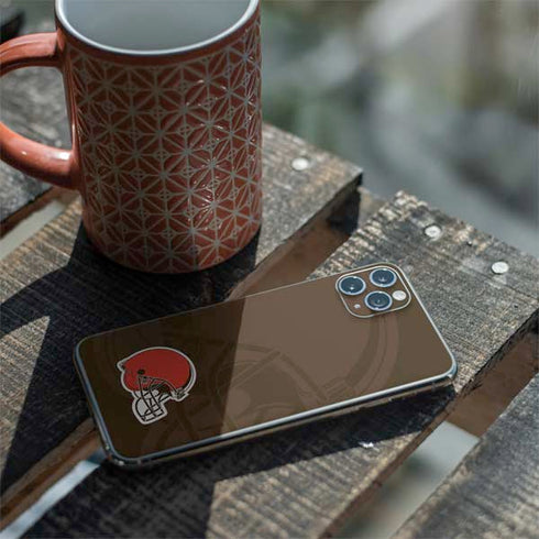 NFL Cleveland Browns Double Vision iPhone 11 Pro Max Skin