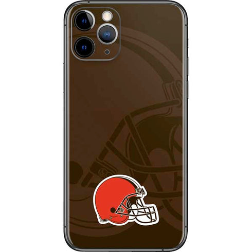 NFL Cleveland Browns Double Vision iPhone 11 Pro Skin