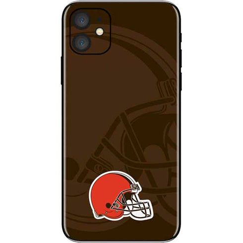 NFL Cleveland Browns Double Vision iPhone 11 Skin