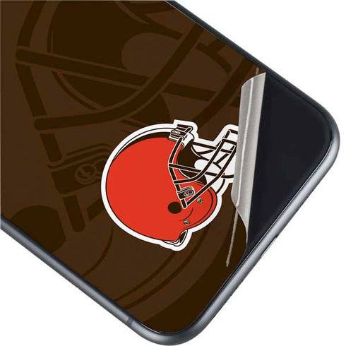 NFL Cleveland Browns Double Vision iPhone 11 Skin