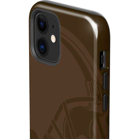 NFL Cleveland Browns Double Vision iPhone 12 Impact Case