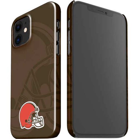 NFL Cleveland Browns Double Vision iPhone 12 Mini Lite Case
