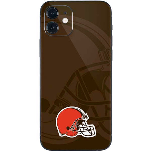 NFL Cleveland Browns Double Vision iPhone 12 Mini Skin