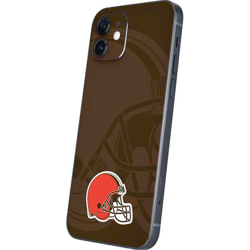NFL Cleveland Browns Double Vision iPhone 12 Mini Skin