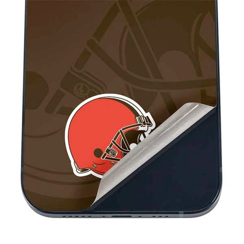 NFL Cleveland Browns Double Vision iPhone 12 Mini Skin