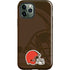 NFL Cleveland Browns Double Vision iPhone 12 Pro Impact Case