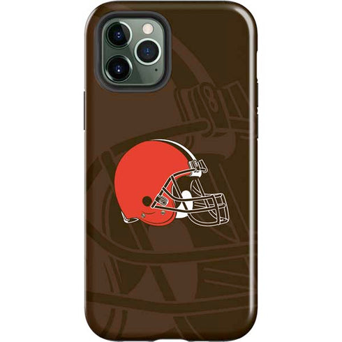 NFL Cleveland Browns Double Vision iPhone 12 Pro Max Impact Case