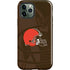 NFL Cleveland Browns Double Vision iPhone 12 Pro Max Impact Case
