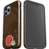 NFL Cleveland Browns Double Vision iPhone 12 Pro Max Impact Case