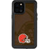 NFL Cleveland Browns Double Vision iPhone 12 Pro Max Waterproof Case
