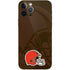 NFL Cleveland Browns Double Vision iPhone 12 Pro Skin