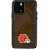 NFL Cleveland Browns Double Vision iPhone 12 Pro Waterproof Case