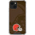 NFL Cleveland Browns Double Vision iPhone 13 Clear Case