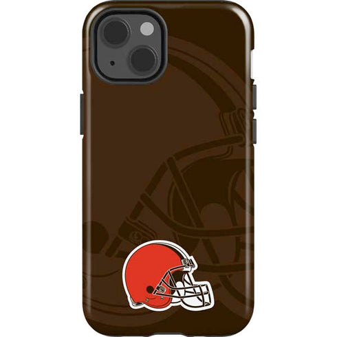 NFL Cleveland Browns Double Vision iPhone 13 Impact Case