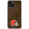 NFL Cleveland Browns Double Vision iPhone 14 Clear Case