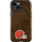 NFL Cleveland Browns Double Vision iPhone 15 Plus Impact Case