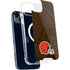 NFL Cleveland Browns Double Vision iPhone 15 Plus MagSafe Case