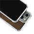 NFL Cleveland Browns Double Vision iPhone 14 Pro Clear Case