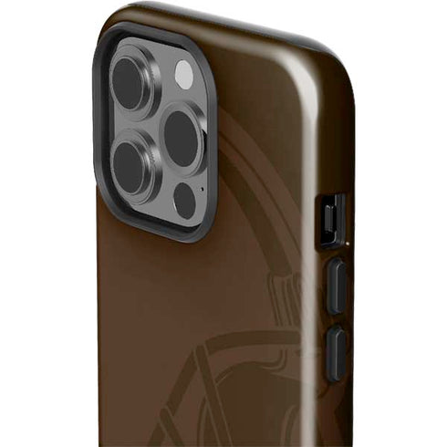 NFL Cleveland Browns Double Vision iPhone 14 Pro Impact Case