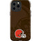 NFL Cleveland Browns Double Vision iPhone 14 Pro Max Impact Case