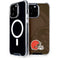 NFL Cleveland Browns Double Vision iPhone 14 Pro Max MagSafe Case