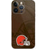 NFL Cleveland Browns Double Vision iPhone 14 Pro Skin