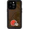 NFL Cleveland Browns Double Vision iPhone 14 Pro Waterproof Case