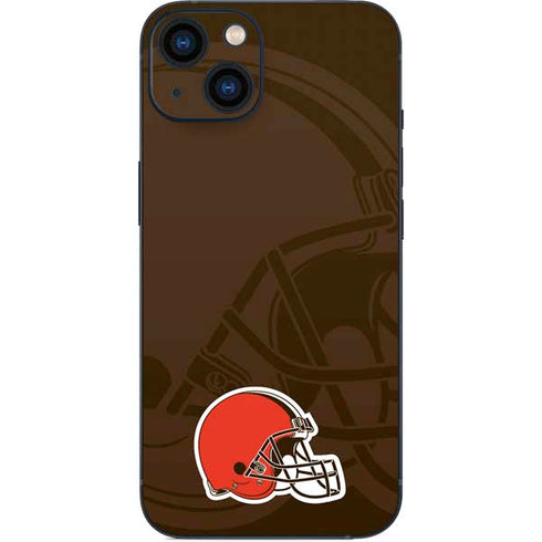 NFL Cleveland Browns Double Vision iPhone 14 Skin