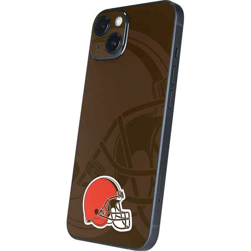 NFL Cleveland Browns Double Vision iPhone 14 Skin
