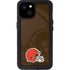 NFL Cleveland Browns Double Vision iPhone 15 Plus Waterproof Case