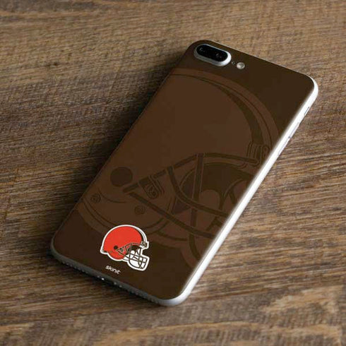 NFL Cleveland Browns Double Vision iPhone 8 Plus Skin