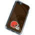 NFL Cleveland Browns Double Vision iPhone SE (2nd & 3rd Gen) Clear Case