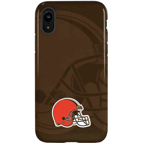 NFL Cleveland Browns Double Vision iPhone XR Pro Case