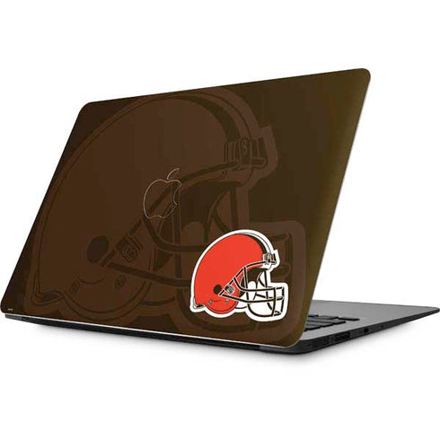 NFL Cleveland Browns Double Vision Apple MacBook Skin