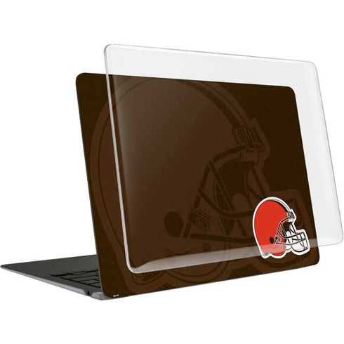 NFL Cleveland Browns Double Vision MacBook Air 13in M1 (2021) Case plus Skin