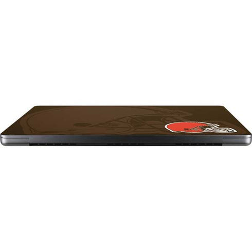 NFL Cleveland Browns Double Vision MacBook Pro 14in (2021-24) Skin