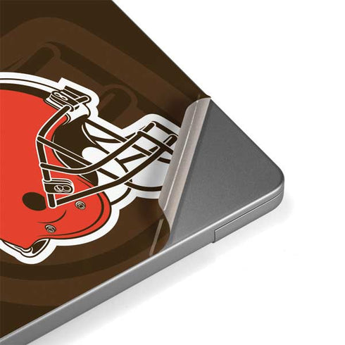 NFL Cleveland Browns Double Vision MacBook Pro 14in (2021-24) Skin