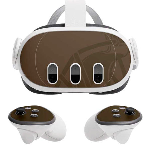 NFL Cleveland Browns Double Vision Meta Quest 3 Skin