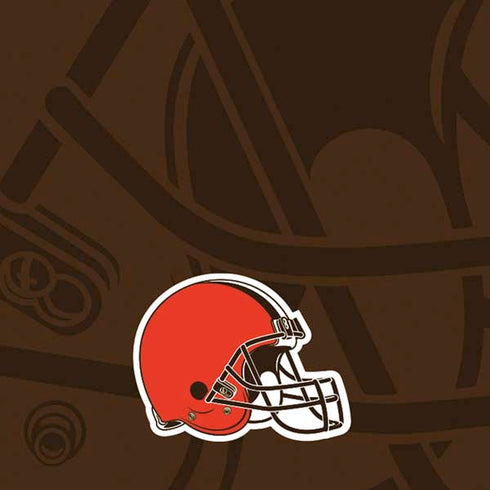 NFL Cleveland Browns Double Vision Moto E5 Play Skin