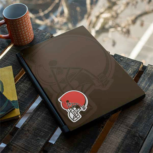 NFL Cleveland Browns Double Vision MSI GS65 Stealth Laptop Skin