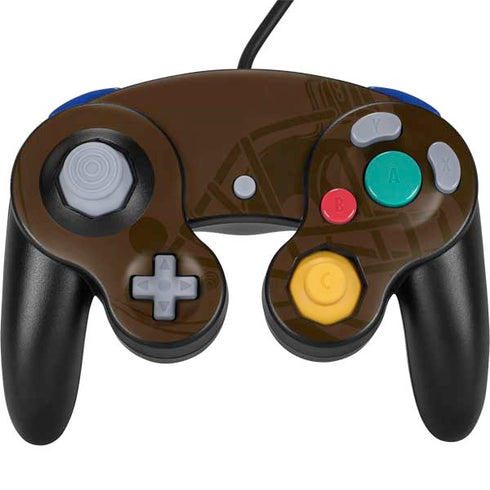 NFL Cleveland Browns Double Vision Nintendo GameCube Controller Skin