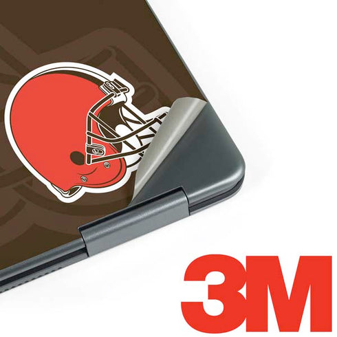 NFL Cleveland Browns Double Vision Notebook 9 Pro 13in (2017) Skin