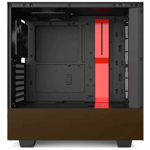NFL Cleveland Browns Double Vision NZXT H510 Compact ATX Mid-Tower Case Skin