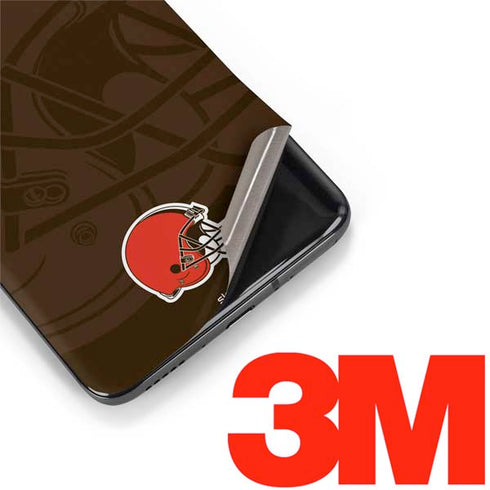 NFL Cleveland Browns Double Vision OnePlus 7 Pro Skin